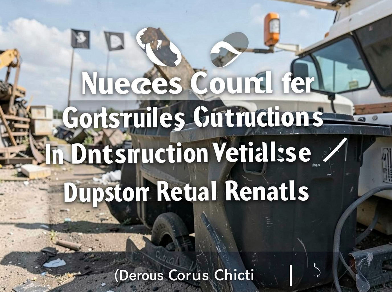 Nueces County Guidelines for Construction Waste in Dumpster Rentals