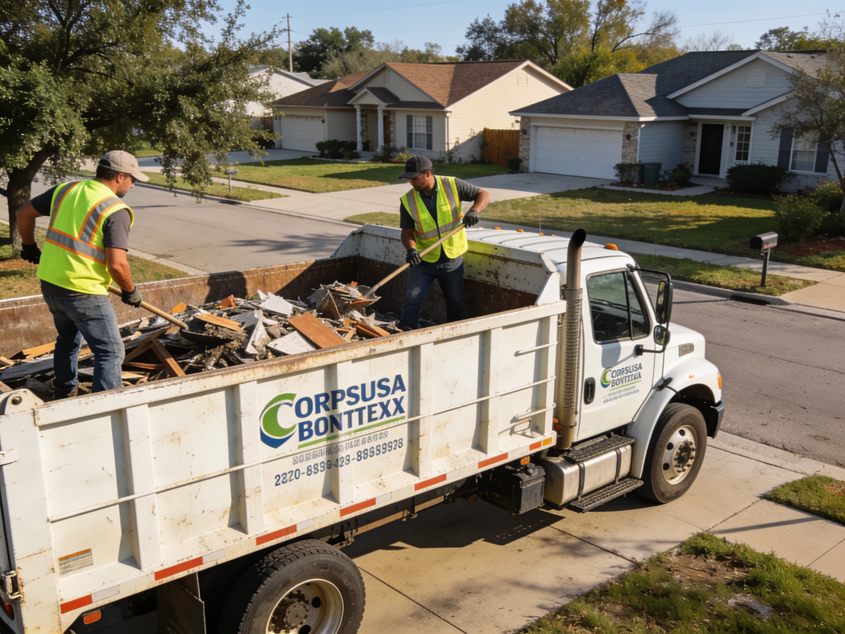 Dumpster Rental work by Corpus Christi Dumpster Rental pros in Corpus Christi, TX